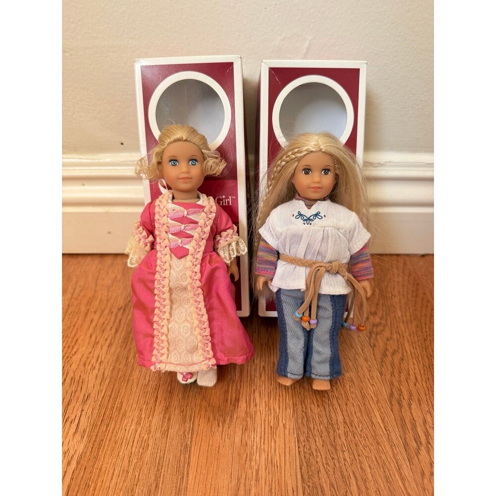 American Girl Doll Julie and Elizabeth Mini Dolls